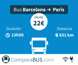 Bus económico barcelona a paris