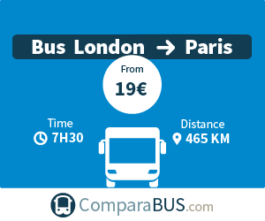 cheap bus london to paris