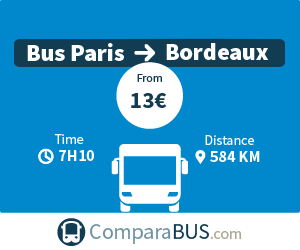 cheap bus paris to bordeaux