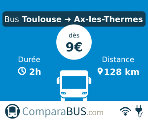 bus Toulouse Ax-les-Thermes pas cher