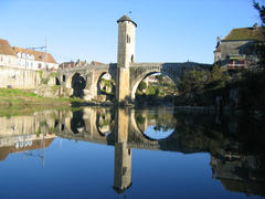 Le pont vieux ou Pont de Gaston Fébus, Orthez