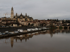 Pérgueux vue de l'Isle, Perigueux