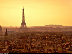 Paris et la tour Eiffel, Paříž