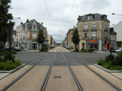 Rue Gambetta au Mans, Le Mans