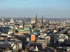 Hamburg skyline, Hambourg