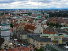 Munchen Cityscape, München