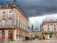 Stanislas square and the Nancy Cathedral, Nancy