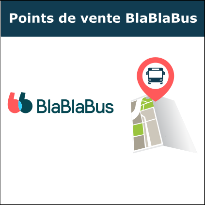 Adresses points de vente BlaBlaBus
