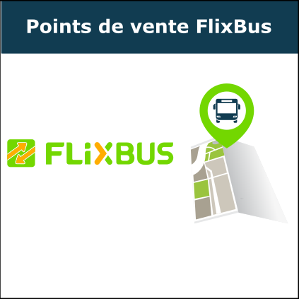 Adresses points de vente FlixBus