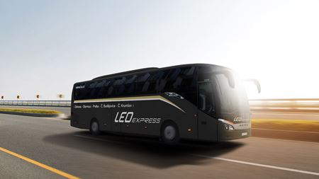 Leo Express autobus levné jízdenky