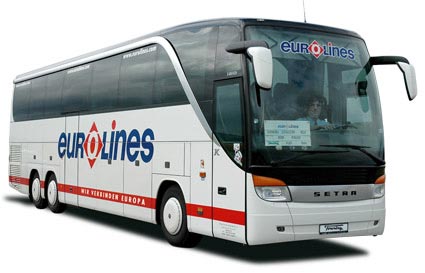 Eurolines bus France Europe