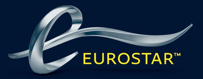 Logo Eurostar train company France-United Kingdom Europe