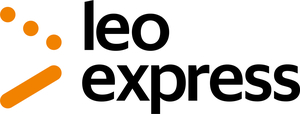 Logo Leo Express železniční společnost