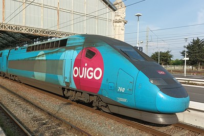 Sncf ouigo tgv, vehicules-garages