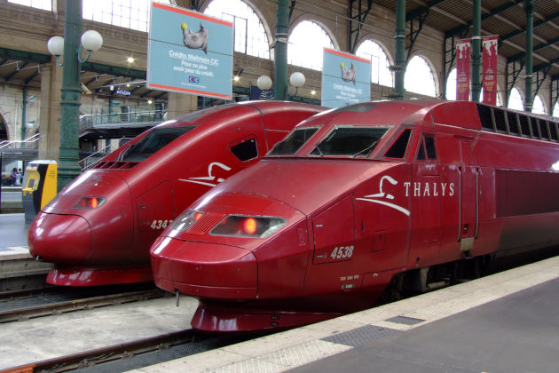 Thalys compagnie ferroviaire Europe