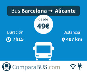 Bus económico barcelona a alicante