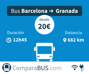 Bus económico barcelona a granada
