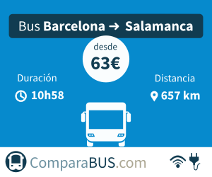 Bus económico barcelona a salamanca