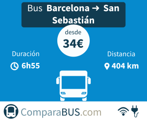 Bus económico barcelona a san-sebastian