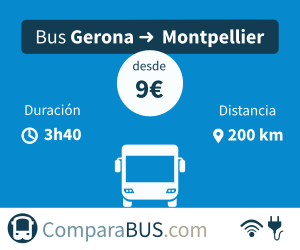 Bus económico gerona a montpellier