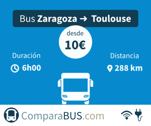 Bus económico zaragoza a toulouse