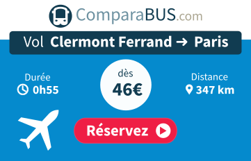 Vol clermont-ferrand paris pas cher