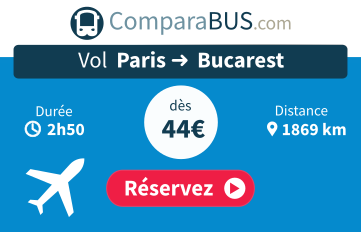 Vol paris bucarest pas cher