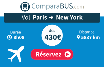 Vol paris new-york pas cher