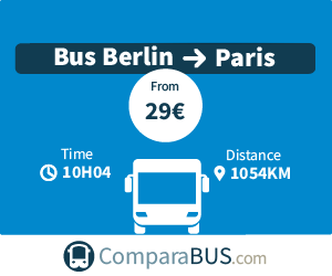 cheap bus berlin to paris