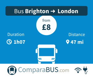 cheap bus brighton to london