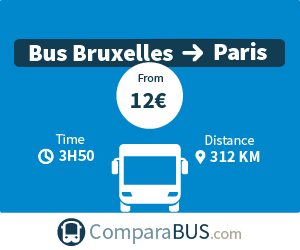 cheap bus brussels to paris