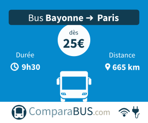 bus bayonne paris pas cher
