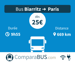 bus biarritz paris pas cher