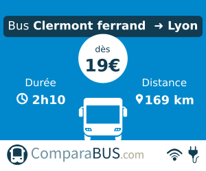 Bus Clermont Ferrand Lyon Pas Cher Des 6 99 Comparabus Com