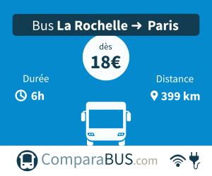 bus la-rochelle paris pas cher