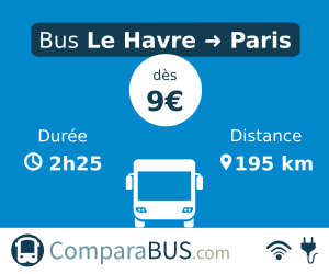 bus le-havre paris pas cher