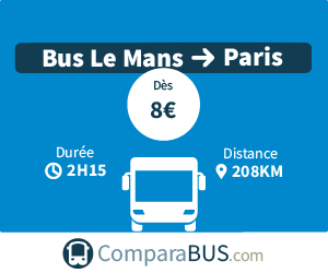 bus le-mans paris pas cher