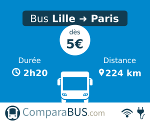 bus lille paris pas cher