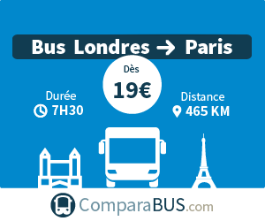 bus londres paris pas cher