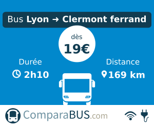 Bus Lyon Clermont Ferrand Pas Cher Des 6 99 Comparabus Com