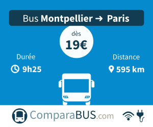 bus montpellier paris pas cher