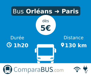 bus orleans paris pas cher