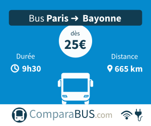 bus paris bayonne pas cher