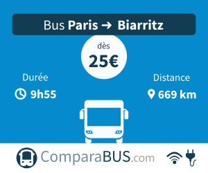 bus paris biarritz pas cher