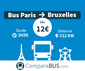 bus paris bruxelles pas cher