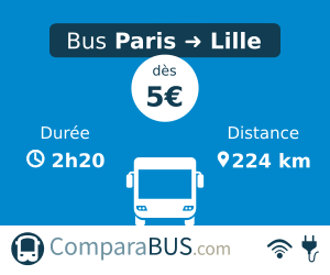 bus paris lille pas cher