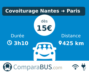 covoiturage nantes paris pas cher