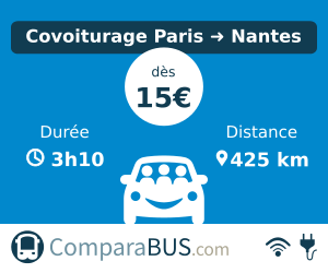 covoiturage paris nantes pas cher