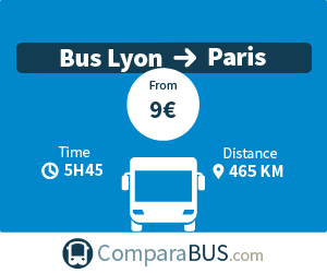 cheap bus lyon to paris