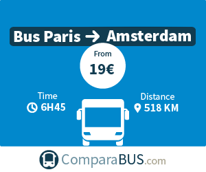 cheap bus paris to amsterdam